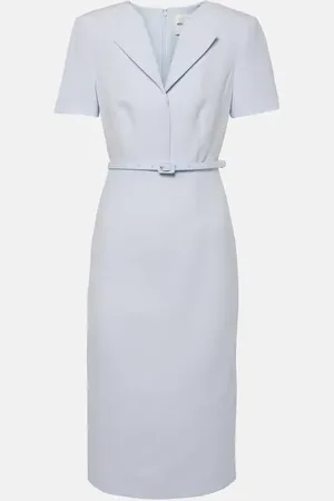 Roland Mouret Wool and silk midi dress