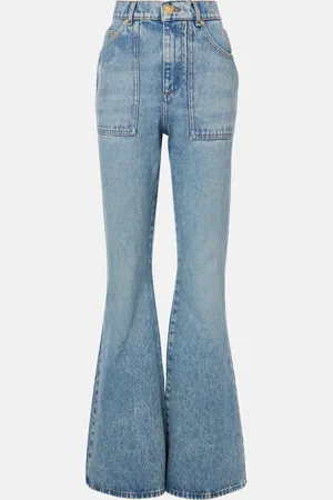 Balmain High-waisted flared jeans
