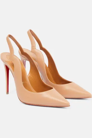 Christian Louboutin Nudes Hot Chick leather pumps
