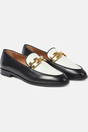 Aquazzura Brandi leather loafers