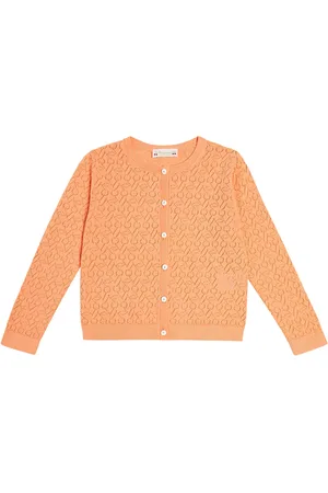 BONPOINT Cherry cotton cardigan
