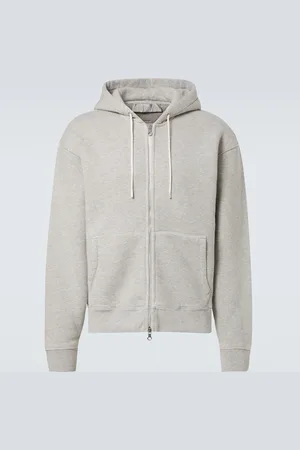 OUR LEGACY Rascal cotton jersey zip-up hoodie