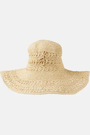 Ruslan Baginskiy Monogram straw sun hat
