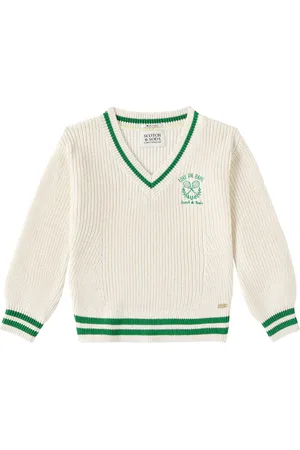 Scotch&Soda Embroidered cotton sweater