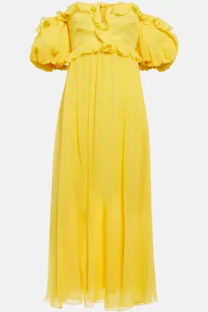 Giambattista Valli Off-the-shoulder silk gown