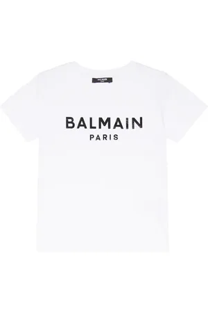 Balmain Logo cotton jersey T-shirt