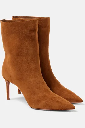 Aquazzura Matignon suede booties