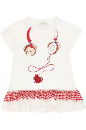 MONNALISA Printed cotton T-shirt