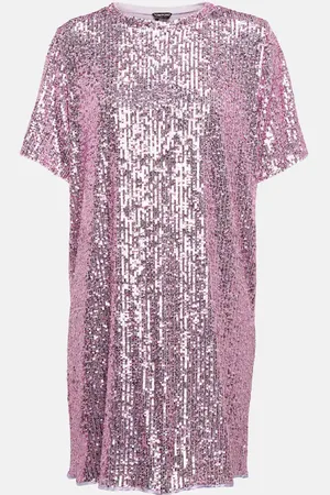 Tom Ford Sequin T-shirt minidress