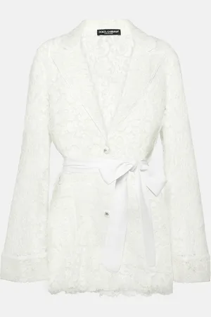 Dolce & Gabbana Bow-detail lace jacket