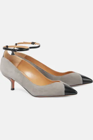 Aquazzura Pinot 50 suede pumps