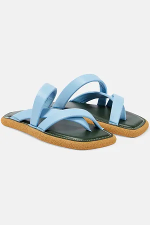 DRIES VAN NOTEN Leather slides