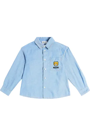 Moschino Teddy Bear cotton-blend shirt