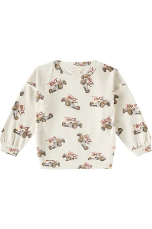 Konges Sløjd Itty printed cotton-blend fleece sweatshirt