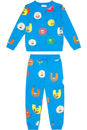 Stella McCartney Cotton sweatshirt and sweatpants set