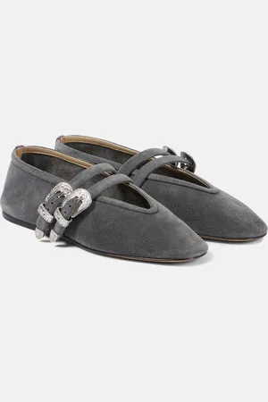 Le Monde Beryl Claudia suede ballet flats