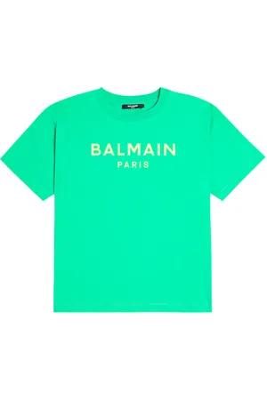 Balmain Logo cotton jersey T-shirt