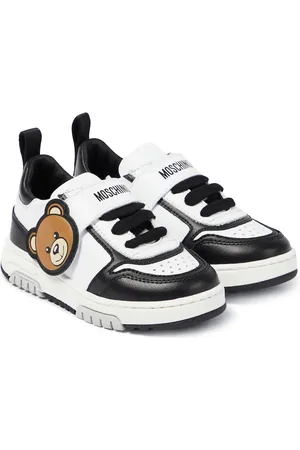 Moschino Teddy Bear leather sneakers