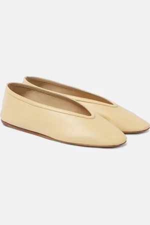 Le Monde Beryl Luna leather ballet flats