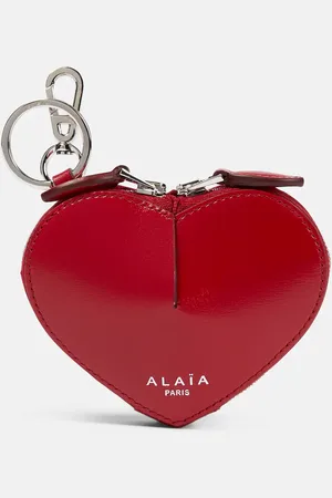 Alaïa Le CÅur Mini leather coin purse