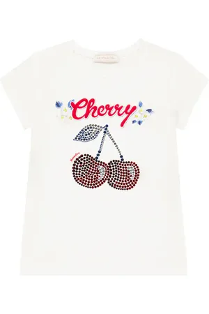 MONNALISA X DisneyÂ® embellished jersey T-shirt