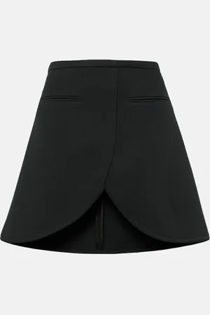 Courrèges Twill miniskirt