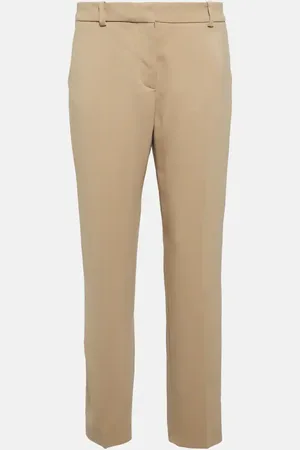 Joseph Cropped crÃªpe straight pants