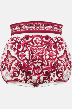 Dolce & Gabbana Majolica cotton shorts