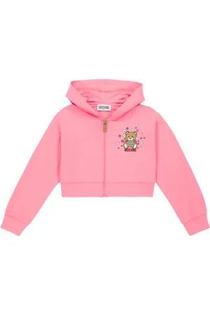 Moschino Teddy Bear cotton-blend jersey hoodie