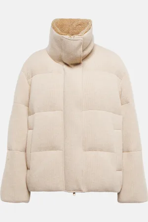 Brunello Cucinelli Cashmere corduroy down jacket