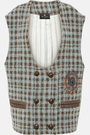 Etro Wool-blend vest