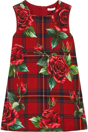 Dolce & Gabbana Printed cotton-blend dress
