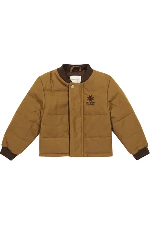 The New Society Matheo cotton canvas varsity jacket