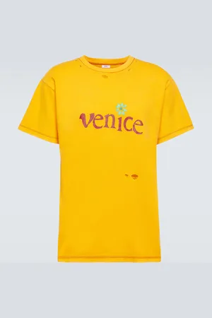 ERL Venice cotton and linen T-shirt