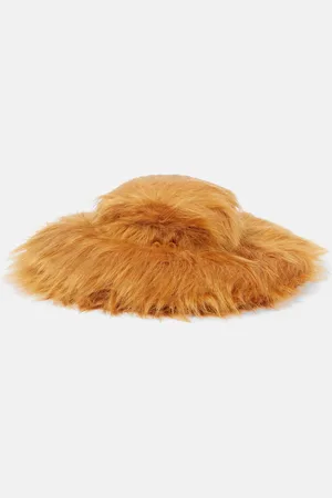 Ruslan Baginskiy Faux fur hat