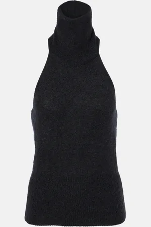 MAGDA BUTRYM Turtleneck mohair-blend top