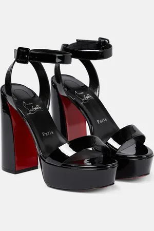 Christian Louboutin Movida Sabina patent leather platform sandals