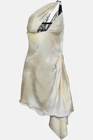 COPERNI Asymmetric jersey minidress