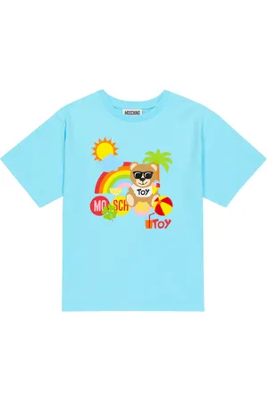 Moschino Printed cotton jersey T-shirt