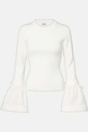 Simkhai Agata ruffled top