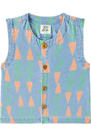 Jelly Mallow Carrot denim vest
