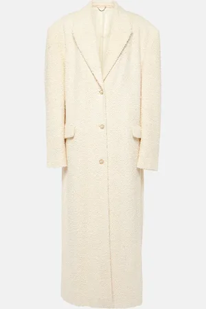 MAGDA BUTRYM Single-breasted bouclÃ© coat