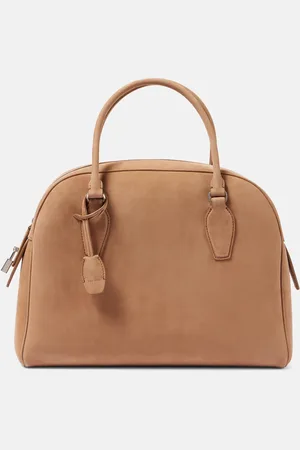 The Row India 12.00 suede tote bag