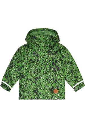 Mini Rodini Edelweiss rain jacket