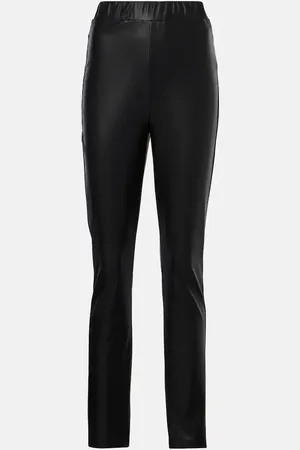 Max Mara Rodano faux leather slim pants