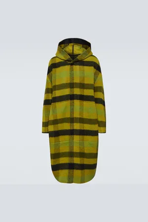 Rick Owens Checked wool coat