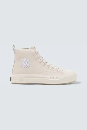 AMIRI MA Court leather-trimmed sneakers
