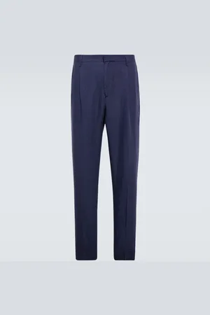 Sunspel Linen straight pants