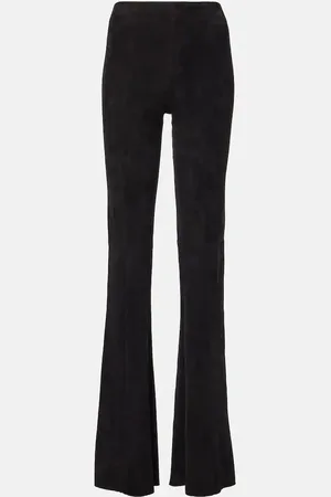 Stouls GÃ©gÃ© suede flared pants