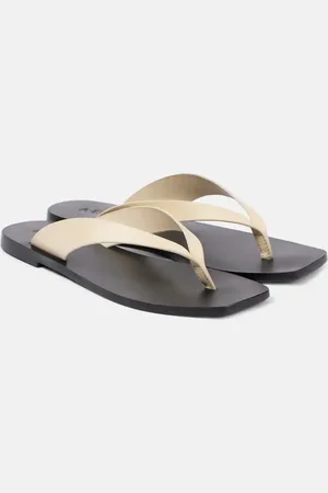 A.Emery Kinto leather thong sandals